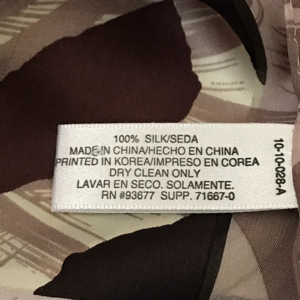 Jacqueline Ferrar 100% Silk Scarf